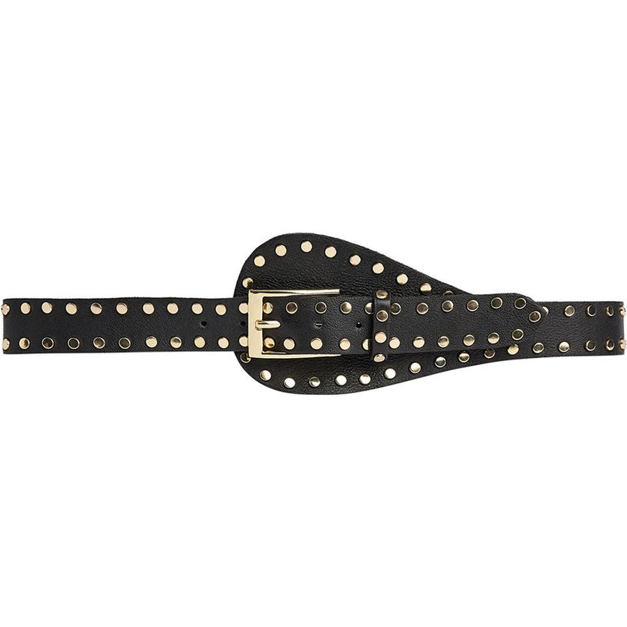 Depeche - Studded waist belt - 17200 - Black