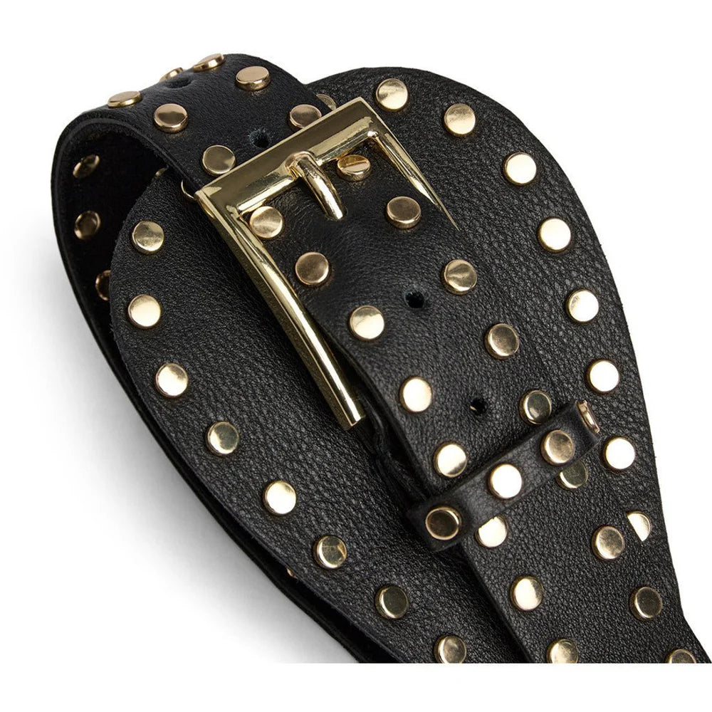 Depeche - Studded waist belt - 17200 - Black