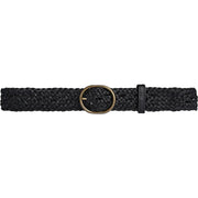 Depeche - Weave flet bælte - 17316 - Black