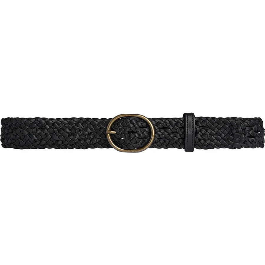 Depeche - Weave flet bælte - 17316 - Black