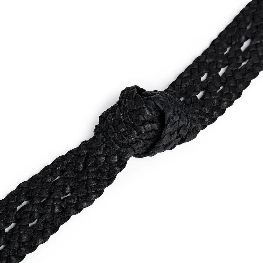 Depeche - Weave flet bælte - 17316 - Black