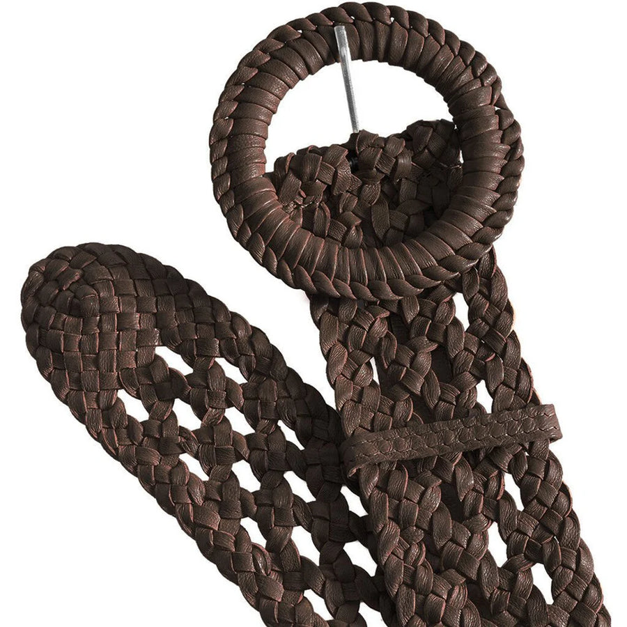 Depeche - Whaist bælte - 16062 - Dark Brown
