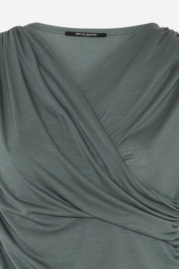 Bruuns Bazaar - Katka Synvita top - sweet green