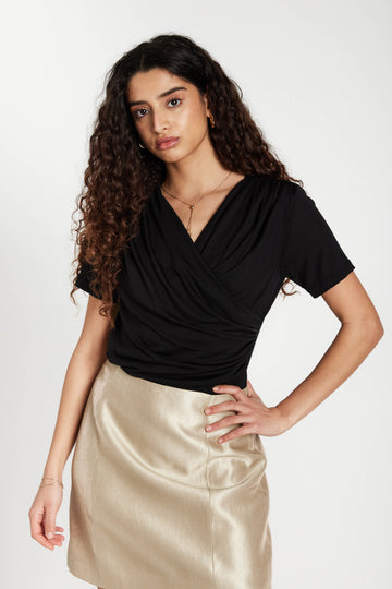 Bruuns Bazaar - Katka Synvita top - Black