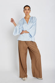 Bruuns Bazaar - Weckia Winny Blouse - Light blue