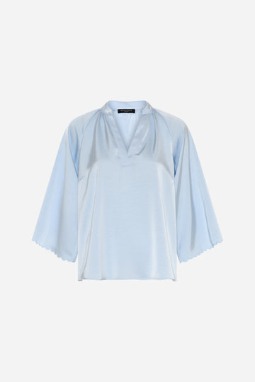 Bruuns Bazaar - Weckia Winny Blouse - Light blue