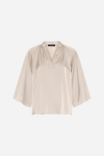 Bruuns Bazaar - Weckia Winny Blouse - Beige