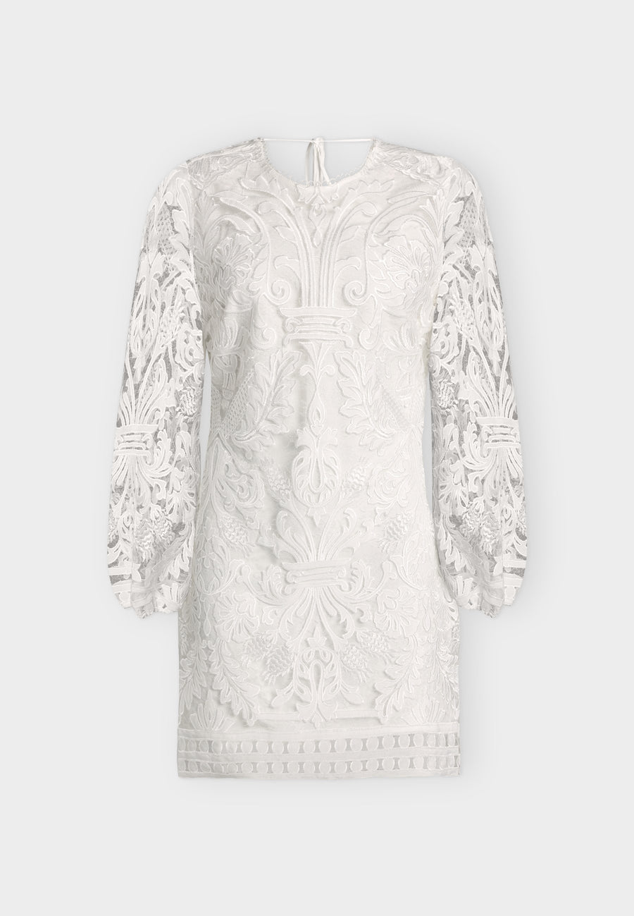Bruuns Bazaar - Serenoa Veera kjole - White