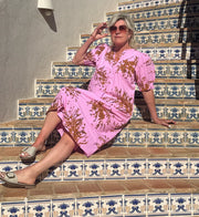 Gaspar - Tunø print dress - Pink