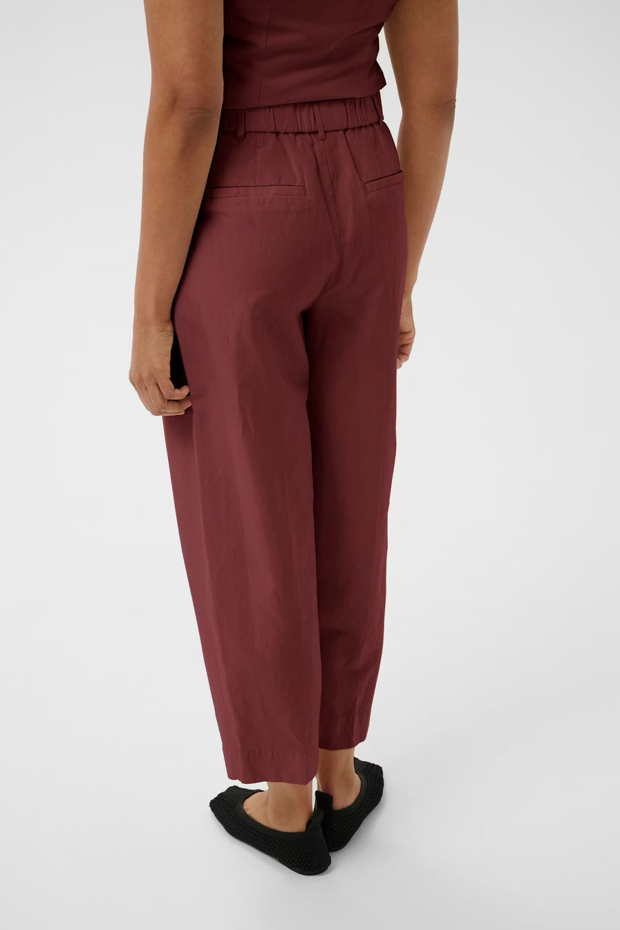 Part Two - Beatriz Pants - Bourdoux Rød