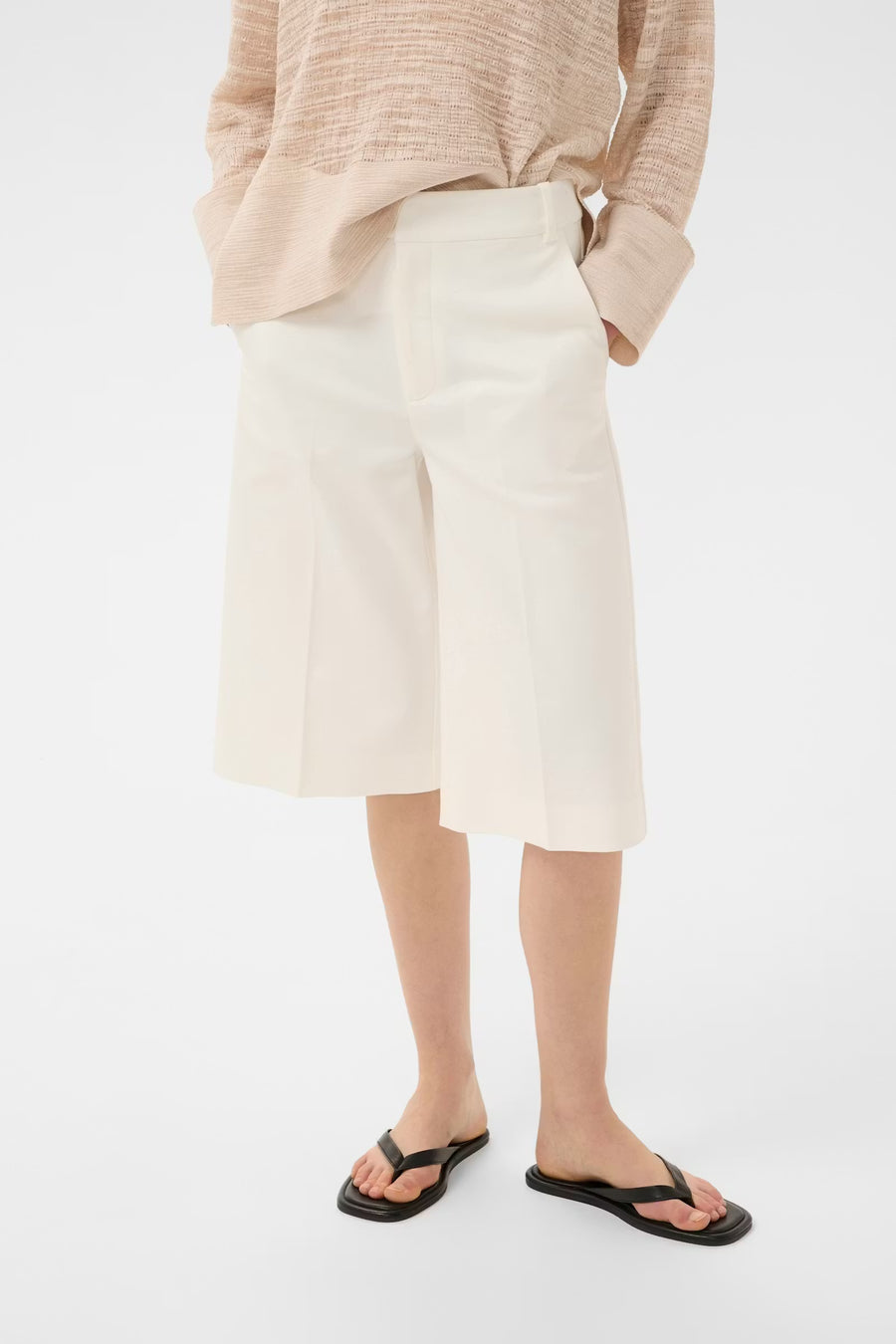 InWear - Zellaiw Longline Shorts - Whisper