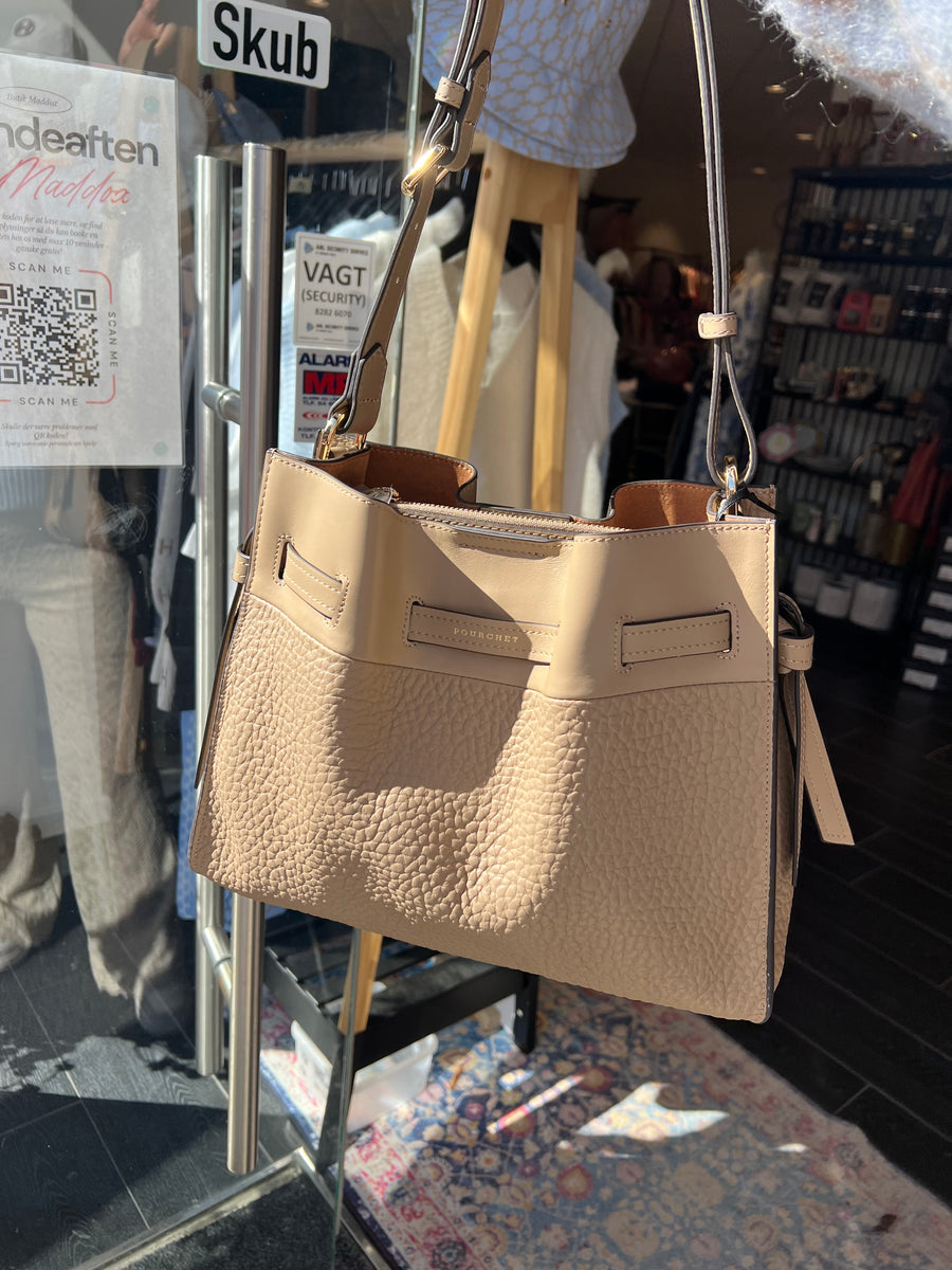 Pourchet - Blossom shoulder bag - Mastic