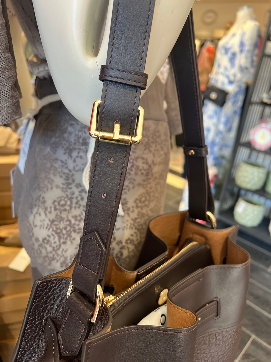 Pourchet - Blossom shoulder bag - Marron