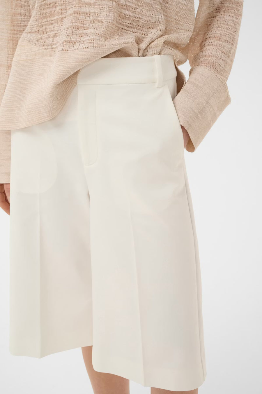 InWear - Zellaiw Longline Shorts - Whisper