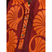 Gaspar - Tunø jacquard dress - Red