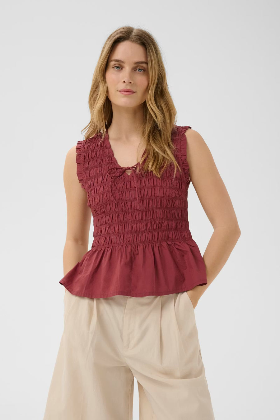 Part Two - Borgny top - Russet