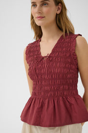 Part Two - Borgny top - Russet
