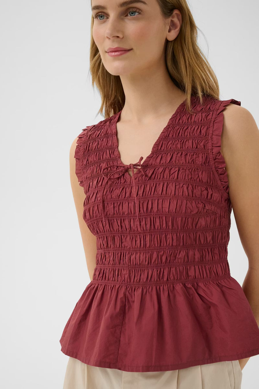 Part Two - Borgny top - Russet