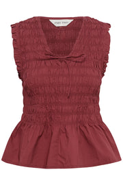 Part Two - Borgny top - Russet
