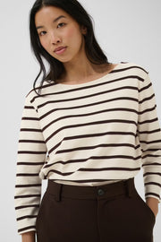 Part Two - Nela T-shirt - Mole stripe