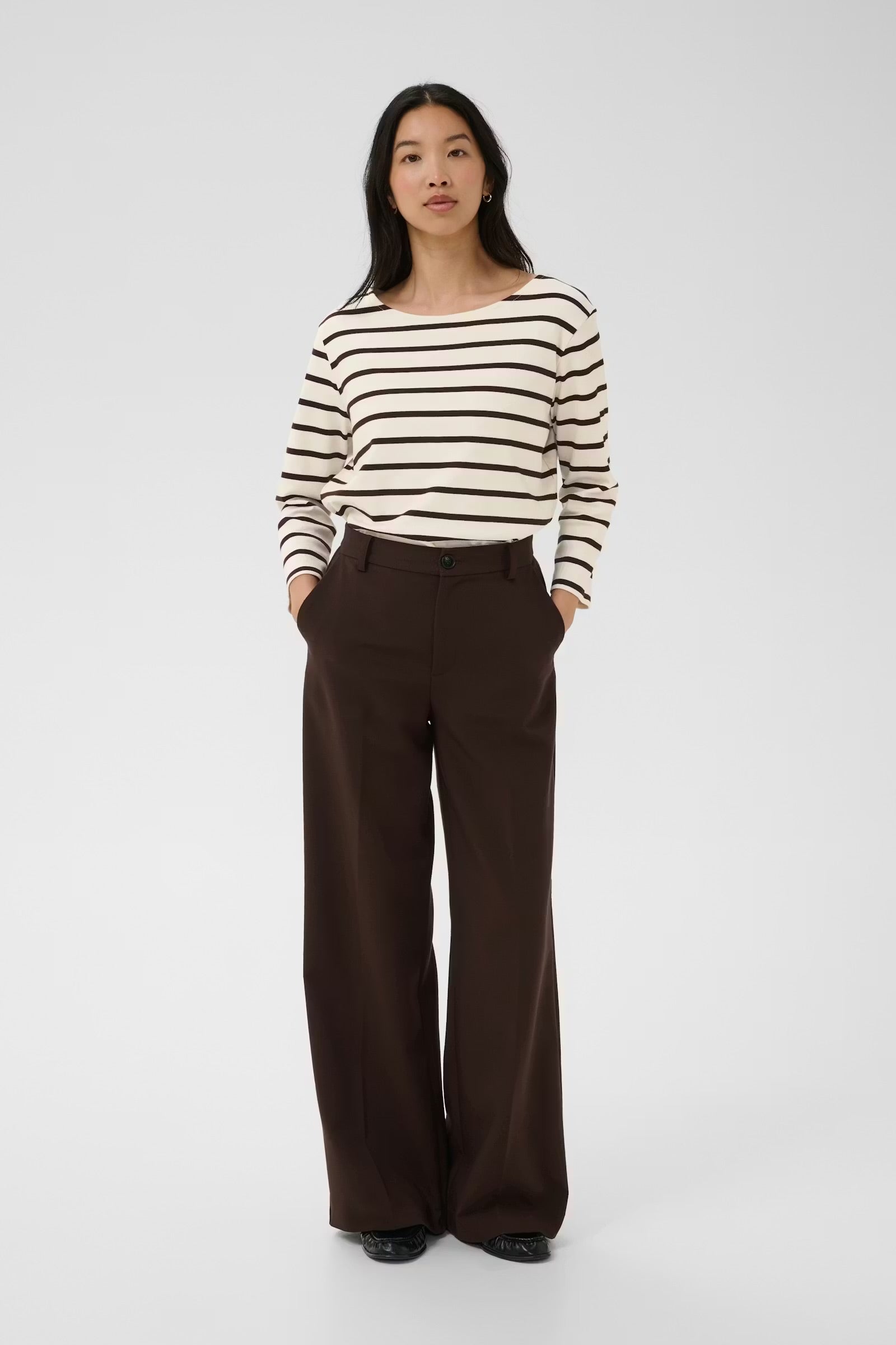 Part Two - Nela T-shirt - Mole stripe
