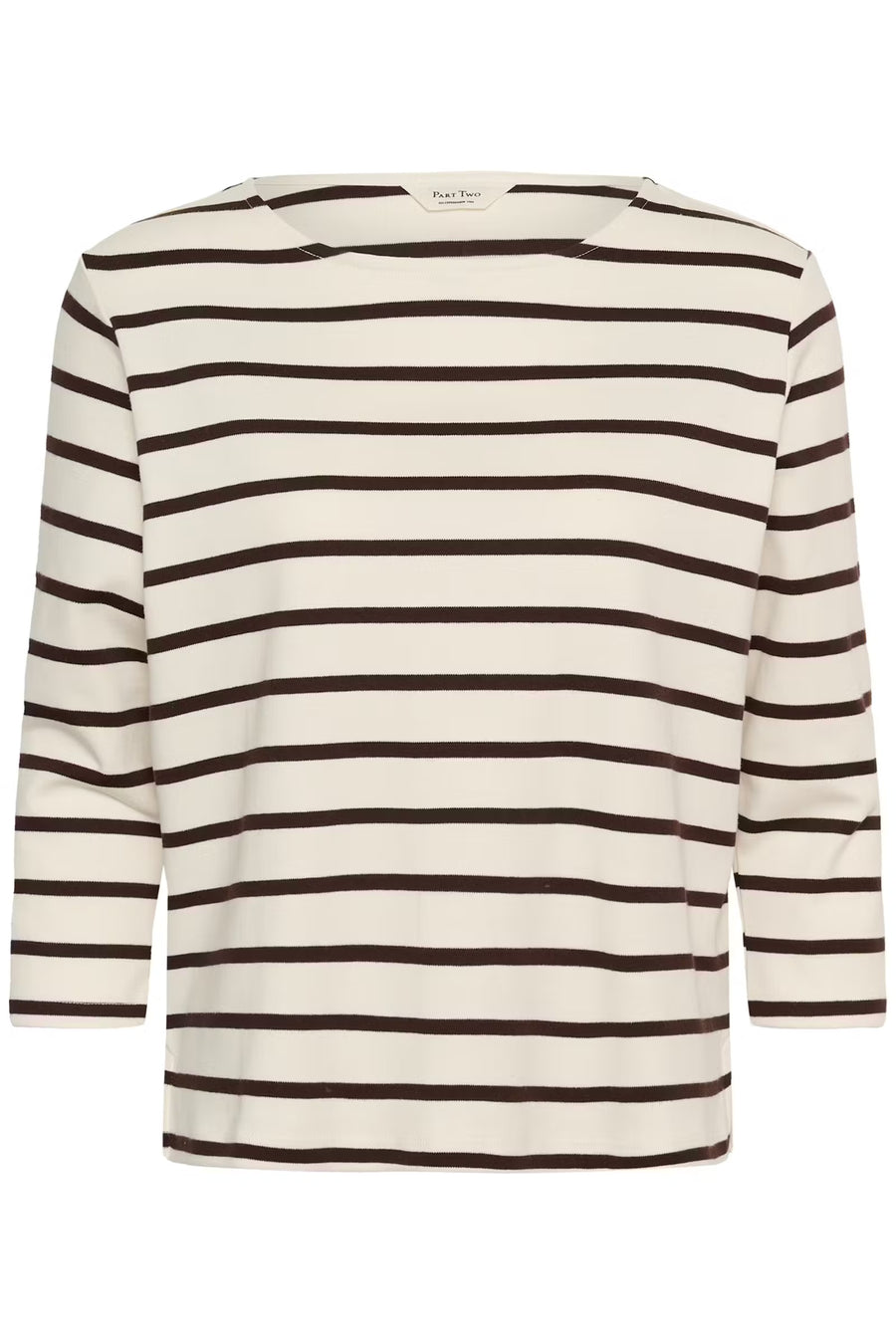 Part Two - Nela T-shirt - Mole stripe