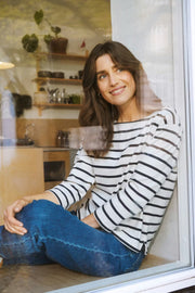 Part Two - Nela T-shirt - Navy stripe