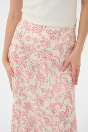 Part Two - Beril skirt - rød/hvid