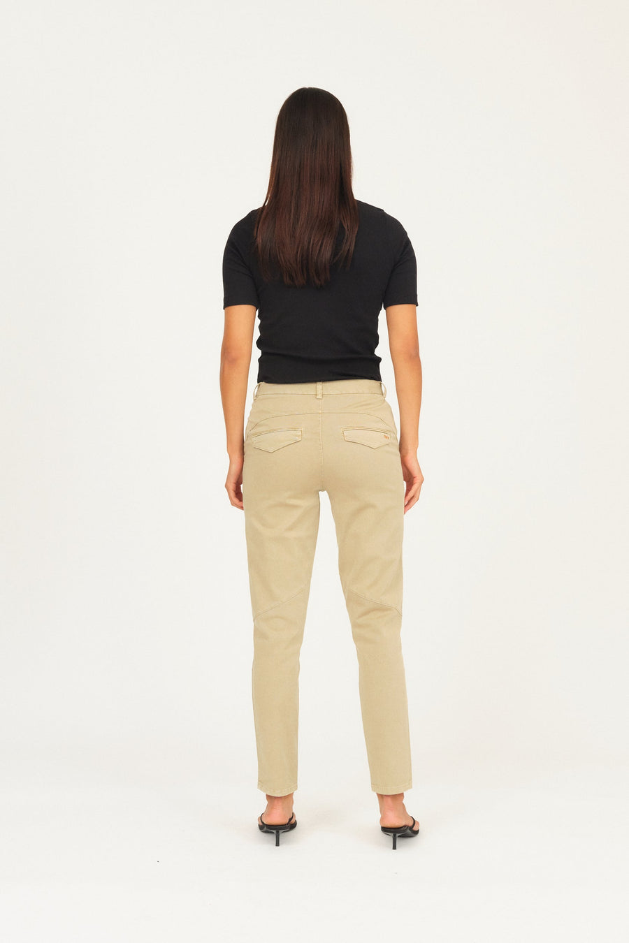 IVY - Karmey chino Længde 30 - Khaki