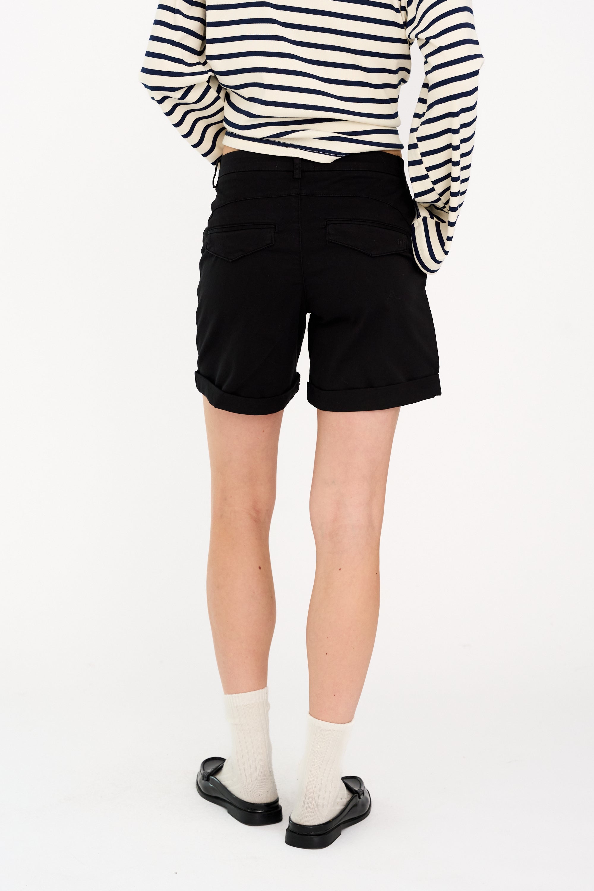 IVY - Karmey chino shorts - Black