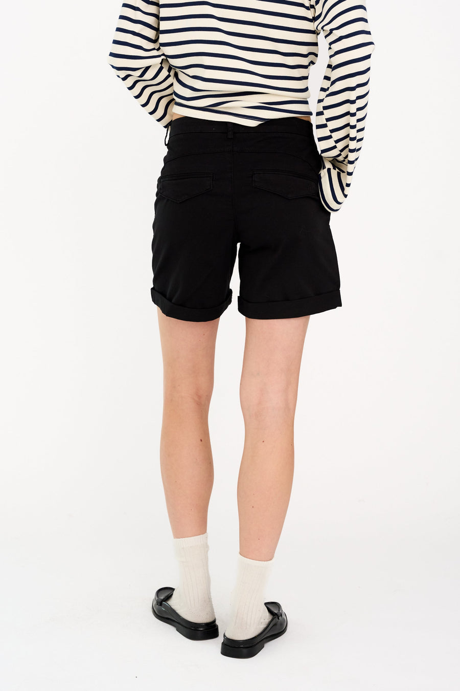 IVY - Karmey chino shorts - Black