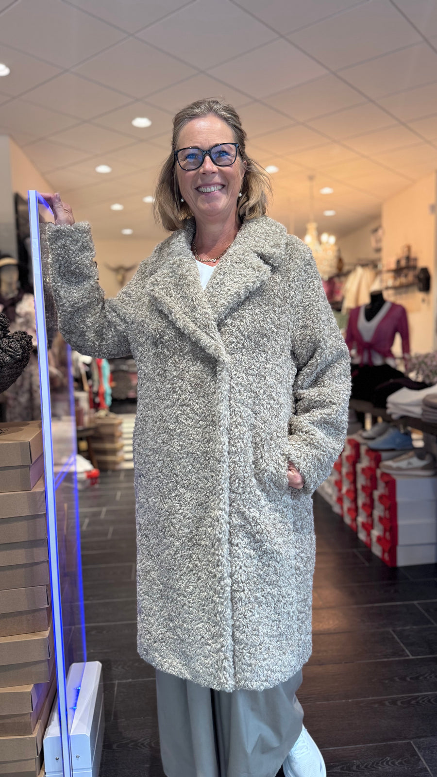 Mauritius - Nindy long coat - taupe