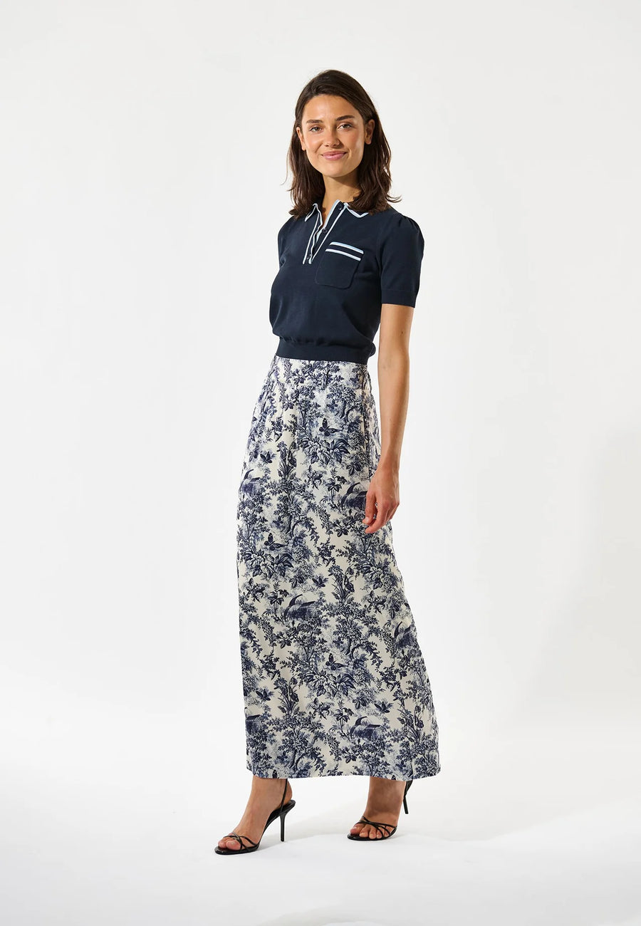 Dea Kudibal - Celina skirt - Royal garden
