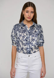 DK - Violeta shirt - Royal garden