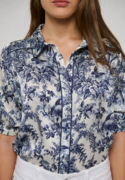 DK - Violeta shirt - Royal garden