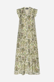 Bruuns Bazaar - Duscle Fransisca kjole - Multi green print