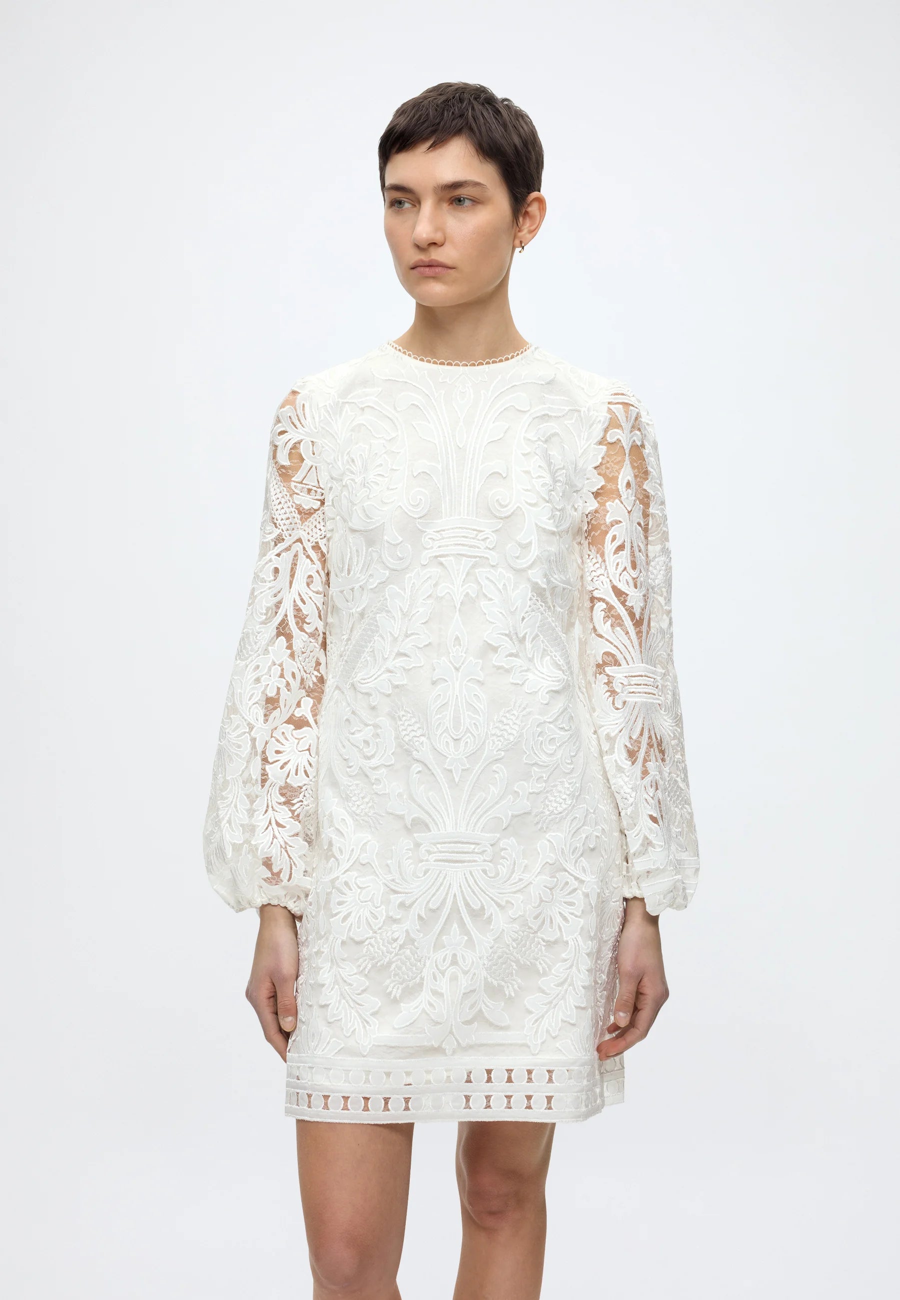 Bruuns Bazaar - Serenoa Veera kjole - White