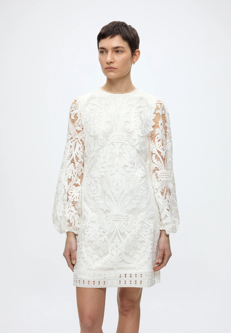 Bruuns Bazaar - Serenoa Veera kjole - White
