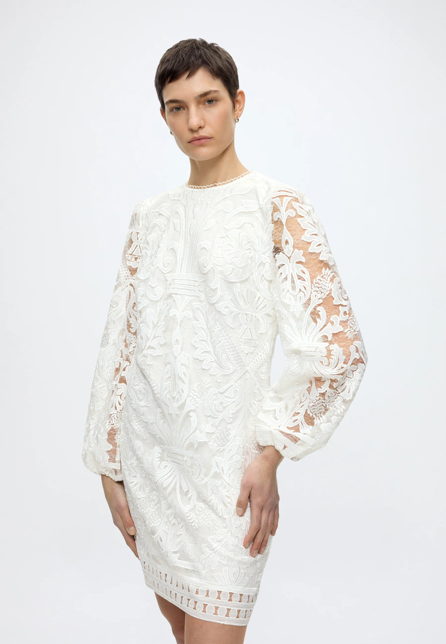 Bruuns Bazaar - Serenoa Veera kjole - White