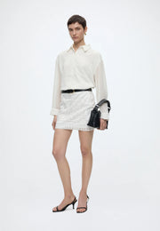 Bruuns Bazaar - Serenoa Joannas skirt - White