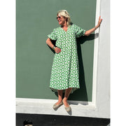 Gaspar - Tunø print dress - Green