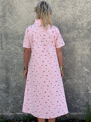 Gaspar - Java heart dress - Rose