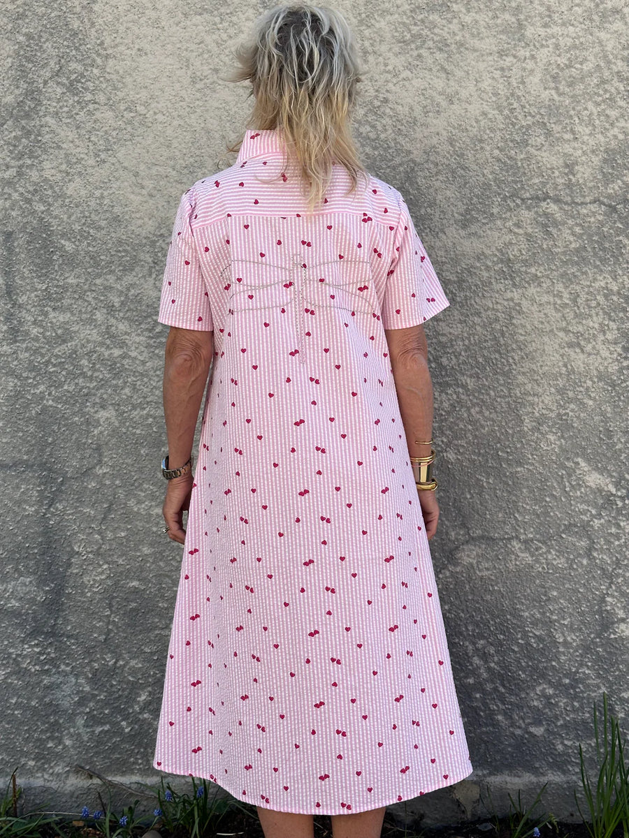 Gaspar - Java heart dress - Rose