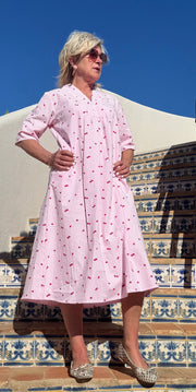 Gaspar - Java heart dress - Rose