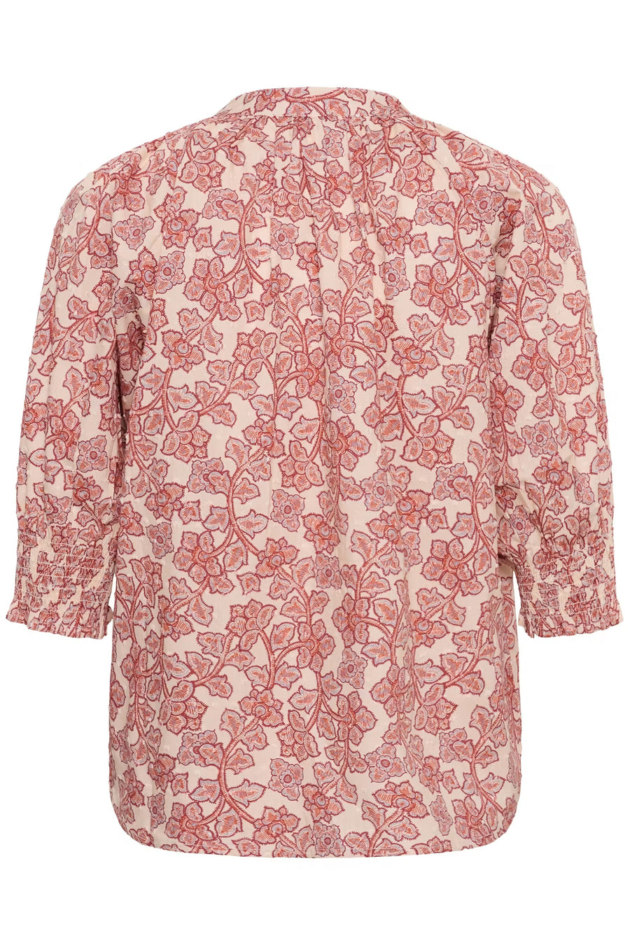 PT - Almeras shirt - Roasted Russet Leaf Print / Red