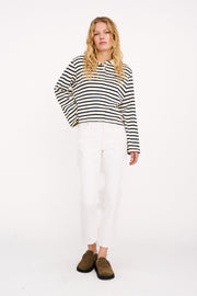 Ivy - Tonya cropped jeans - Optoical White