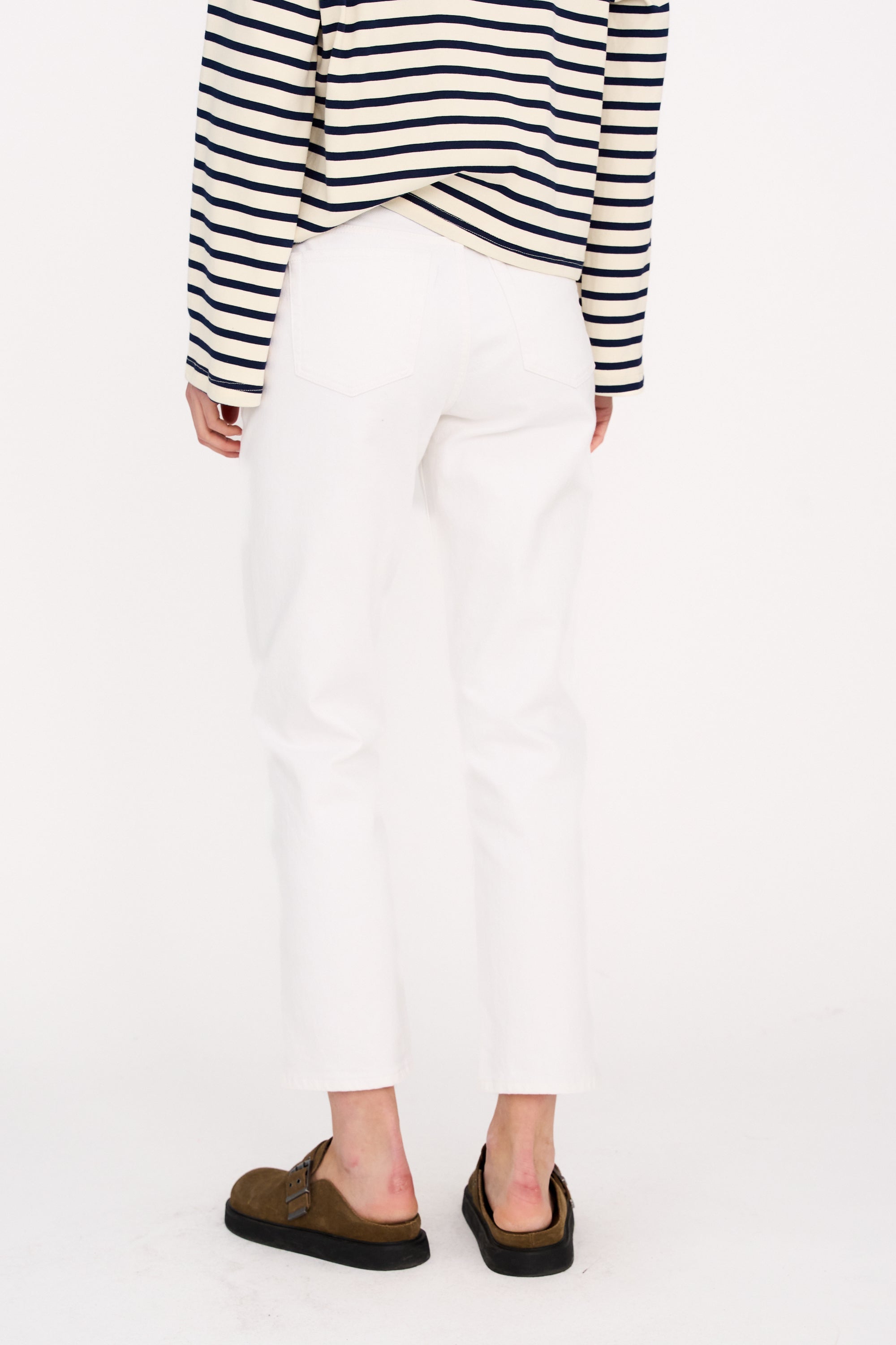 Ivy - Tonya cropped jeans - Optoical White