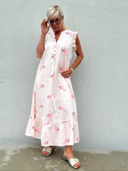 Gaspar - Loule Flamingo dress