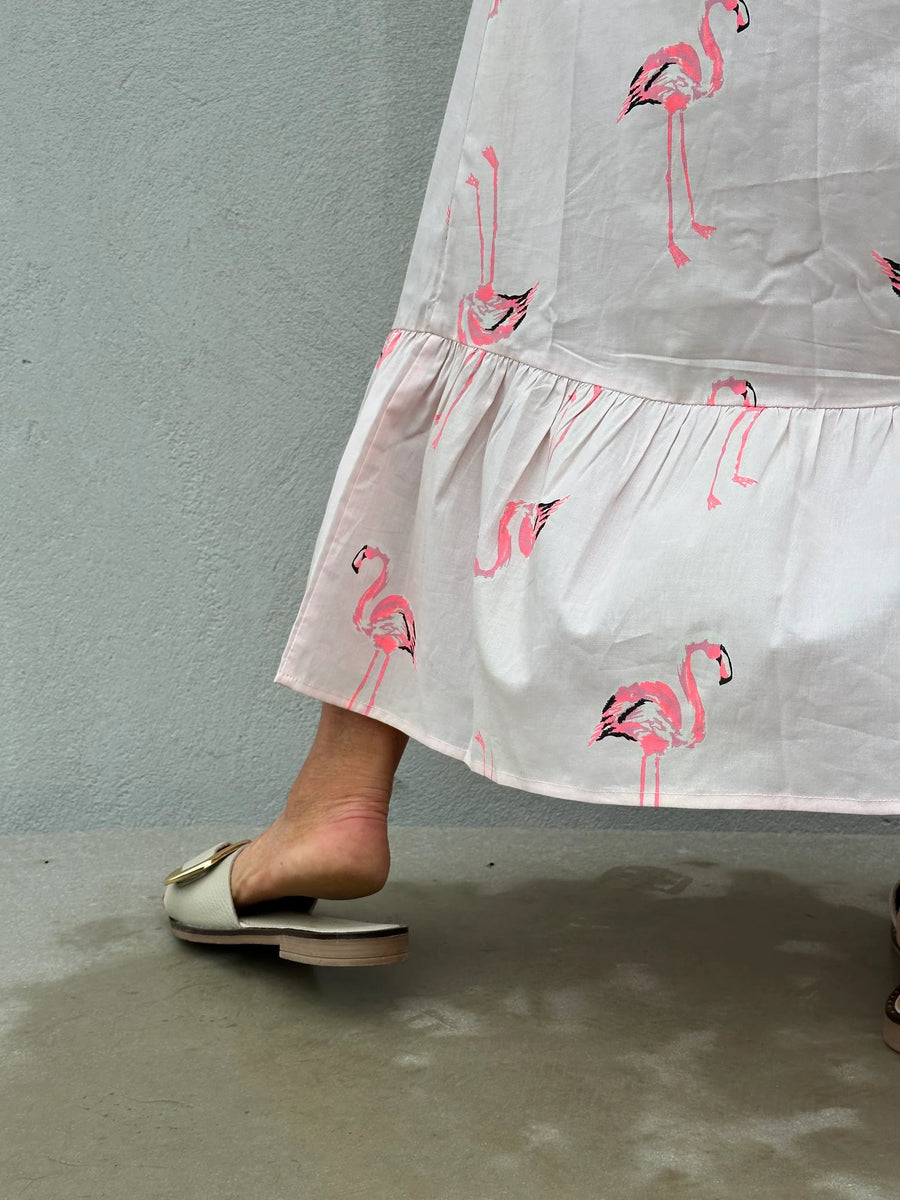 Gaspar - Loule Flamingo dress