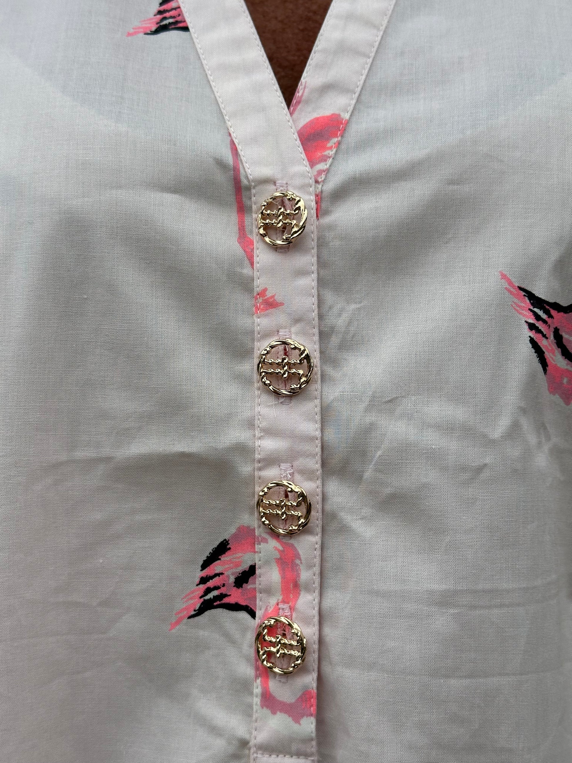 Gaspar - Loule Flamingo dress